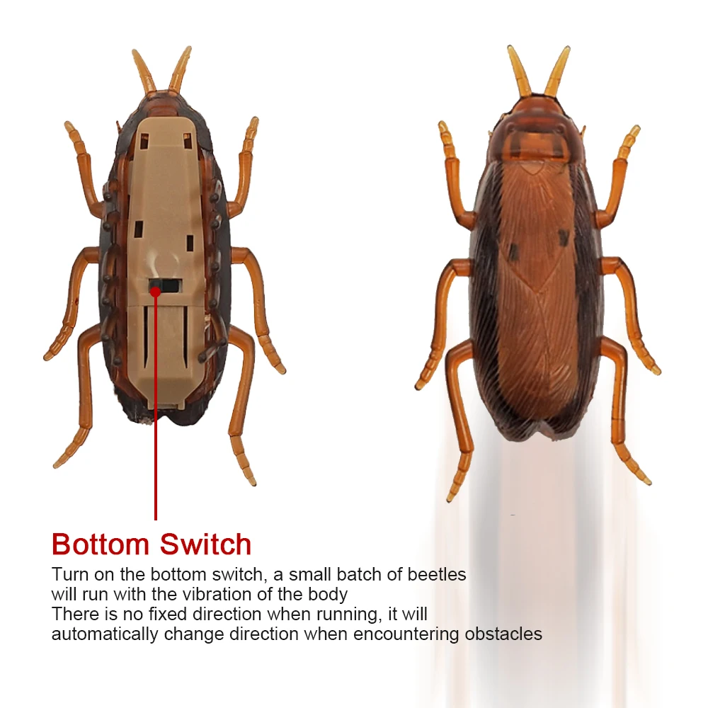 Забавная электронная игрушка для домашних животных кошек тараканов мышей пауков