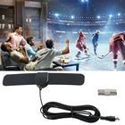 Комнатная ТВ-Антенна 150 ATSC DVB-T2 P, 1080 миль, HDTV, цифровой усилитель, спутниковый приемник с высоким коэффициентом усиления, встроенная автомобильная антенна 2021