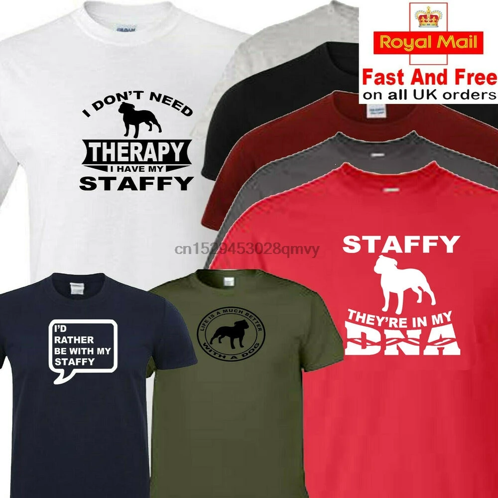 Футболка с собакой стаффи (Стаффордшир бультерьер) |
