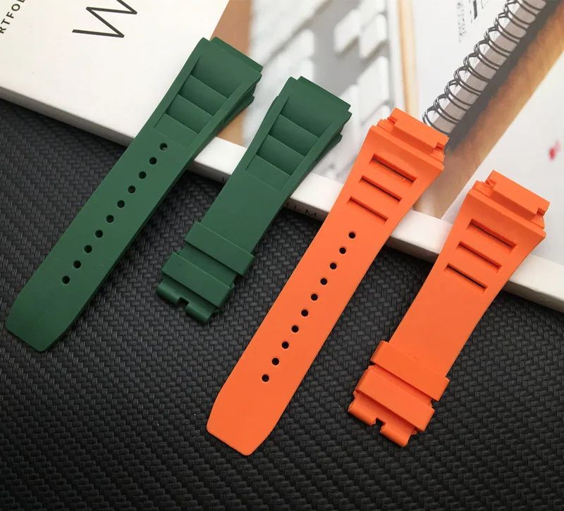 Ремешок для часов мягкий силиконовый импортный брендовый резиновый браслет