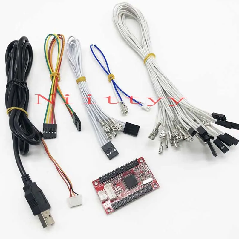 USB энкодер сделай сам для 2 игроков контроллер аркадных игр Jamma/Поддержка PS3 PC Raspberry