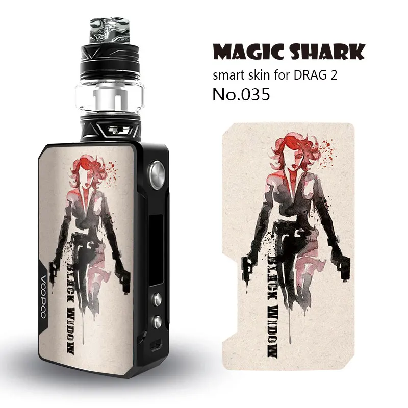 Magic Shark Marvel DC Мстители Бэтмен Супермен Халк Железный человек паук футляр для вейпа