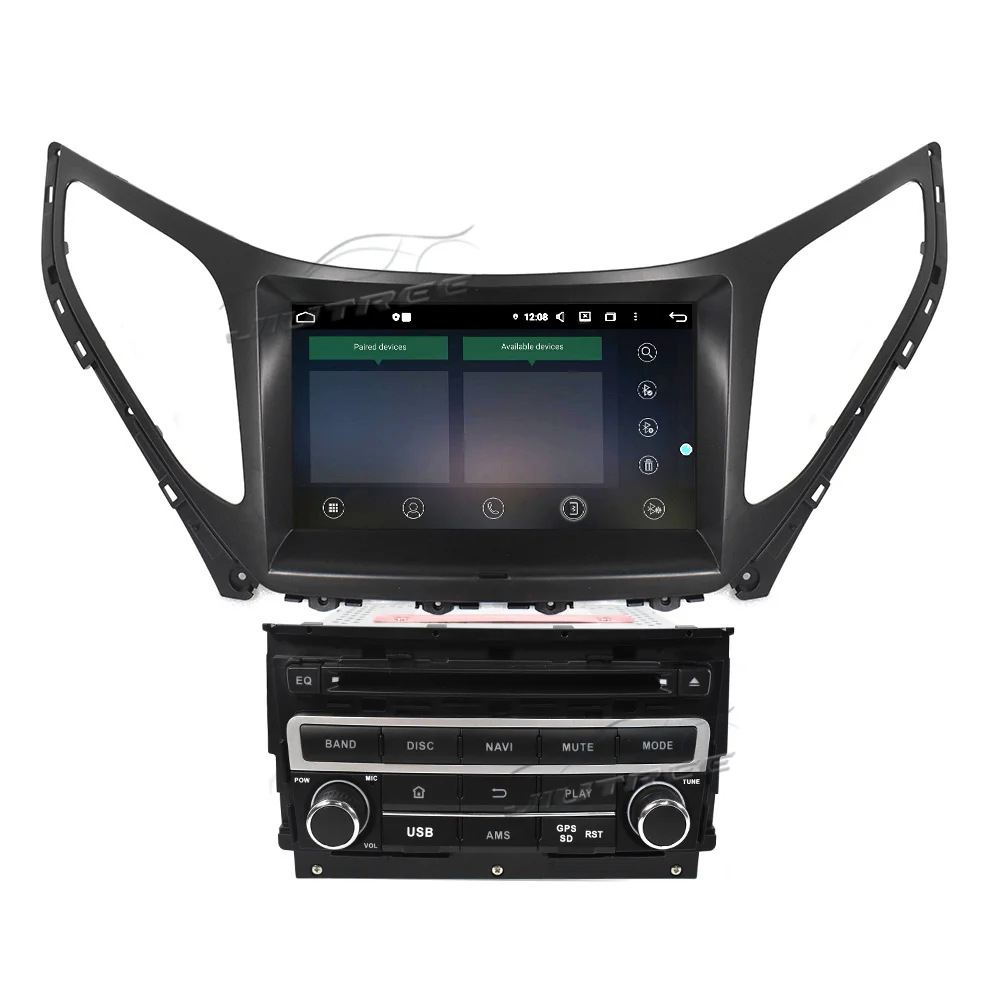 구매 2Din 안드로이드 10.0 자동차 라디오 현대 813 Yazun 자동 스테레오 무선 Carplay 멀티미디어 DVD 플레이어 GPS 네비게이션 헤드 유닛