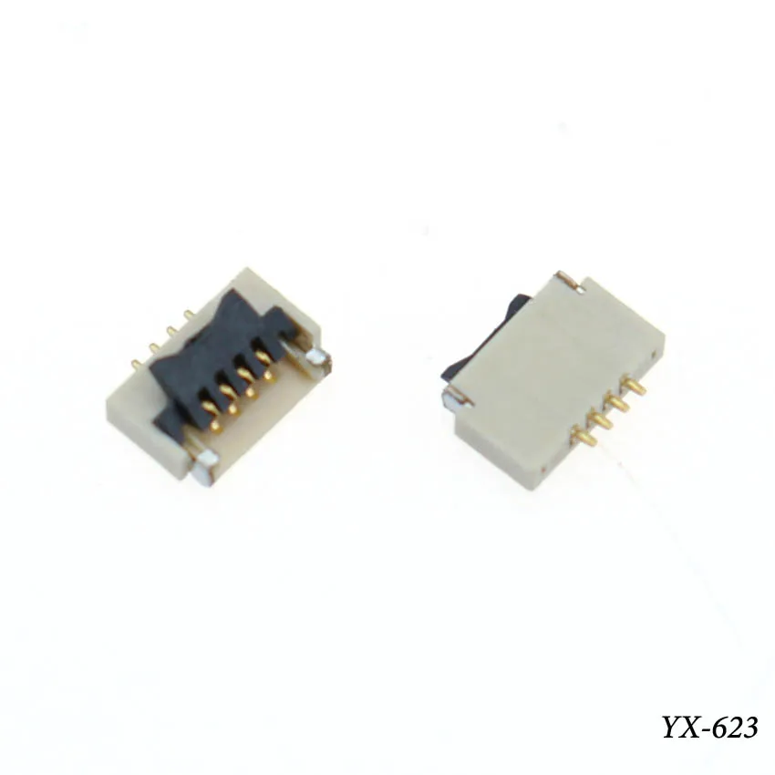 G YuXi 2pcs сменная плата гнезда соединителя FPC зажим для переключателя ined NS Joy-Con PCB контроллера - Цвет: G