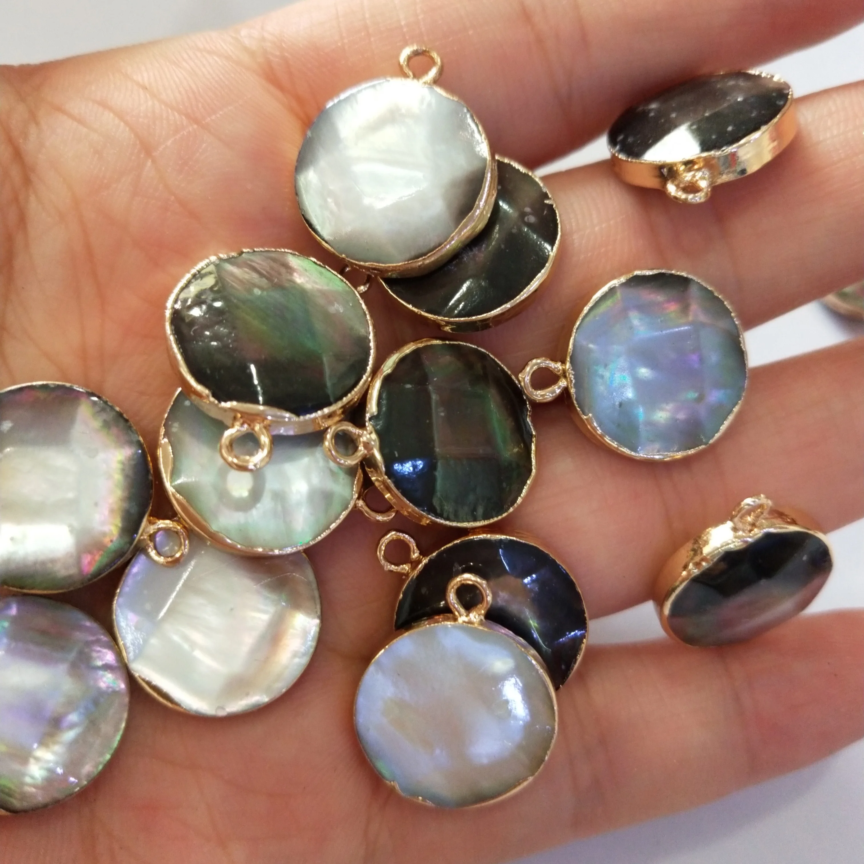 2020 подвески из натуральной ракушки и ожерелье перламутровые ракушек для