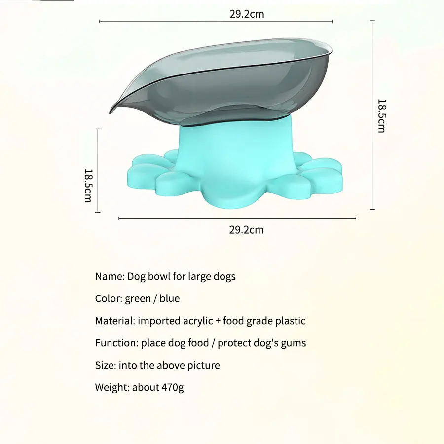 

Elevated Dog Bowls High Capacity Dog Feeder Bowl For Dog Labrador Golden Retriever Food Feeding Pet Dog Bowl dog food bowl