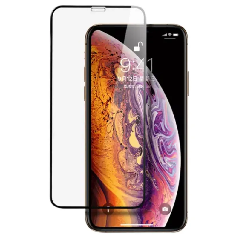 Полное покрытие закаленное стекло против отпечатков пальцев HD Высокое качество