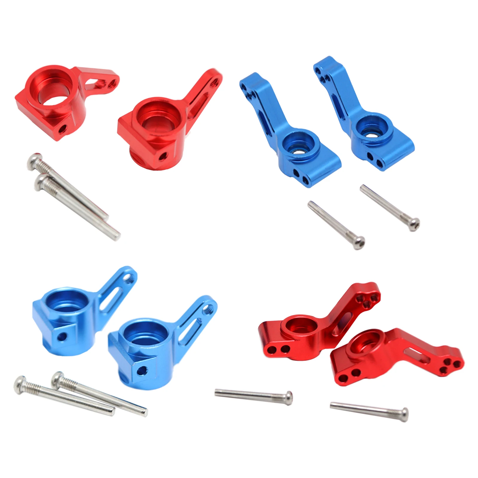 

RC Front Rear Steering Blocks Replacement for 1/10 RC Model Car Uprade Parts