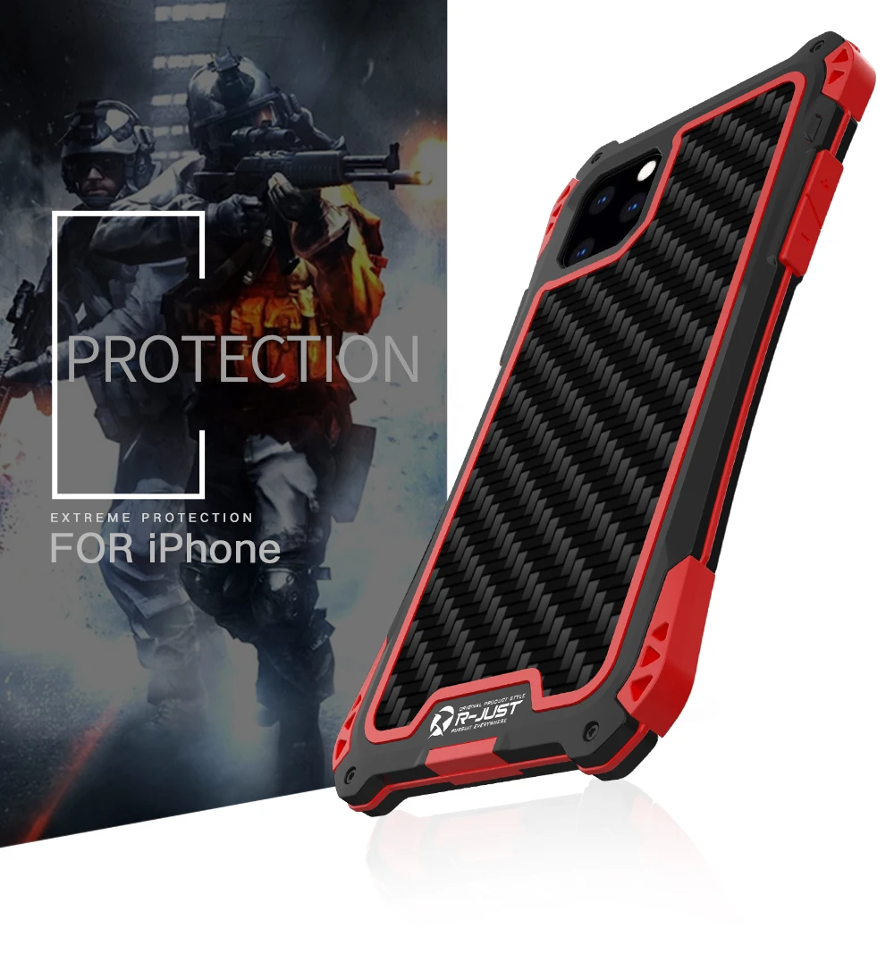 Металлический алюминиевый сверхпрочный бронированный чехол Doom для iPhone 11 iPhone 11 Pro Max чехол для iPhone 11 Pro Max Роскошный чехол