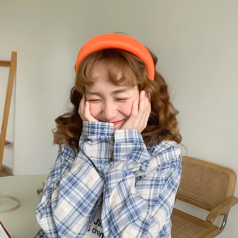 

[Xwen] Wide Edge Simple Korean All-match Fresh Out-of-pocket Hair Pressing Non-slip Cute Out-of-pocket Hair Accessories OH144001