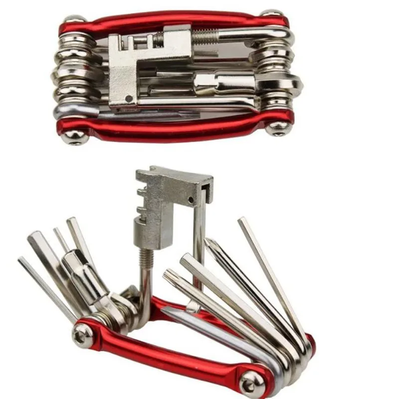 

Hancent, 11 функций, инструменты для ремонта велосипедов, для использования на улице, для кемпинга, многофункциональные плоскогубцы