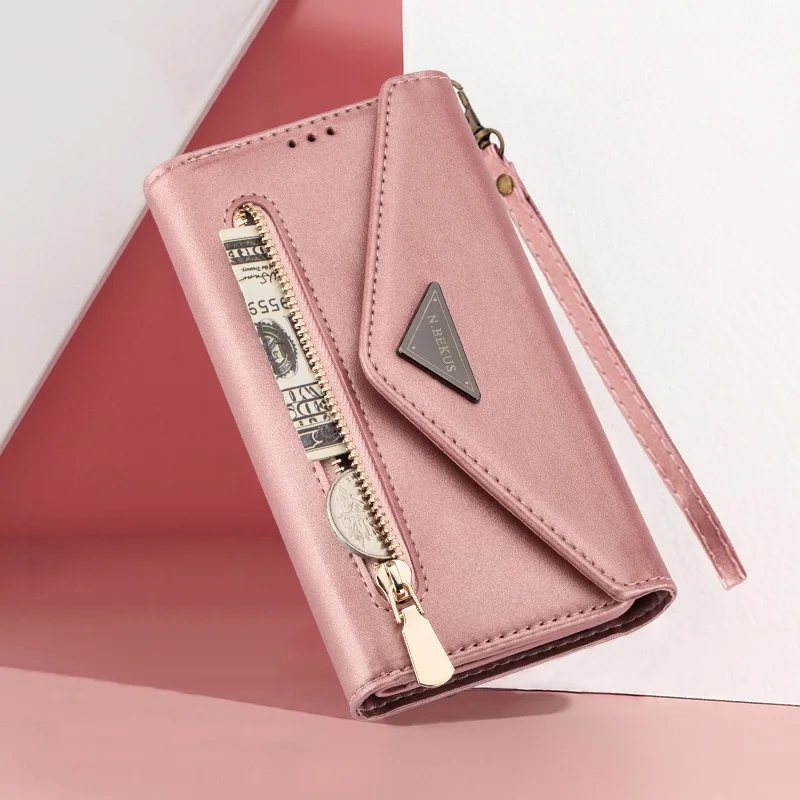 

Wallet Card Holder Crossbody Case For Samsung Galaxy S22 S21 S20 FE S10 S10E S9 S8 S7 Ultra Plus Litre Edge Bag Lanyard Cover