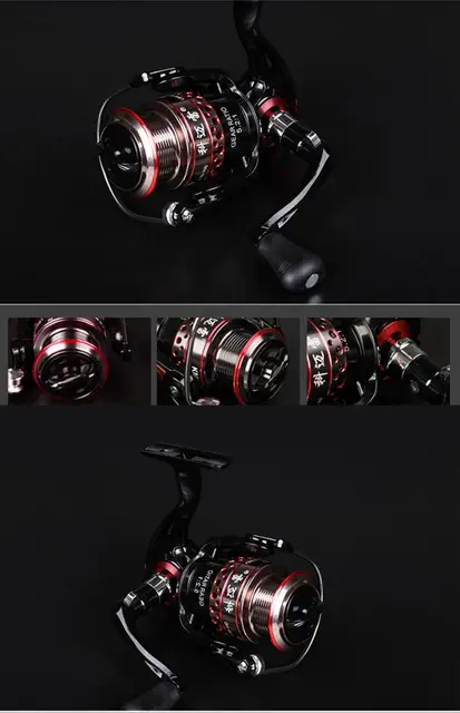 CEMREO Brand Fishing Reel Spinning Drag 5kg Series 2000 Gear Ratio