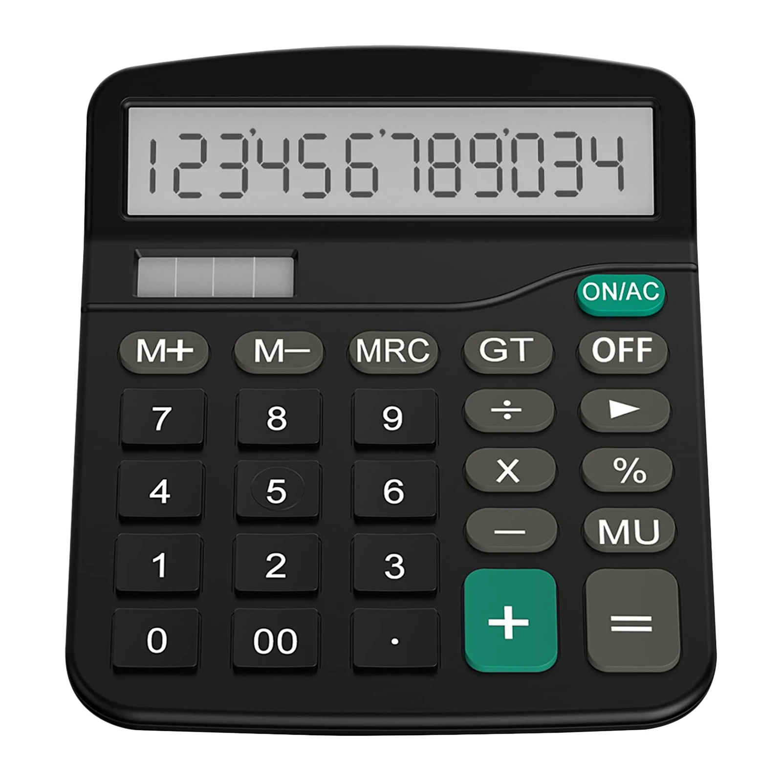 Office Handheld Desktop Calculator Dual Solar Power Business Accounts Pink | Компьютеры и офис