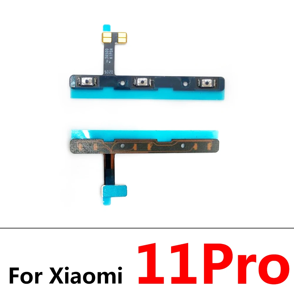 Кнопка включения/выключения звука гибкий кабель для Xiaomi Mi 9T 10 10T 11 Pro Lite / Note Poco X3 M3 F1
