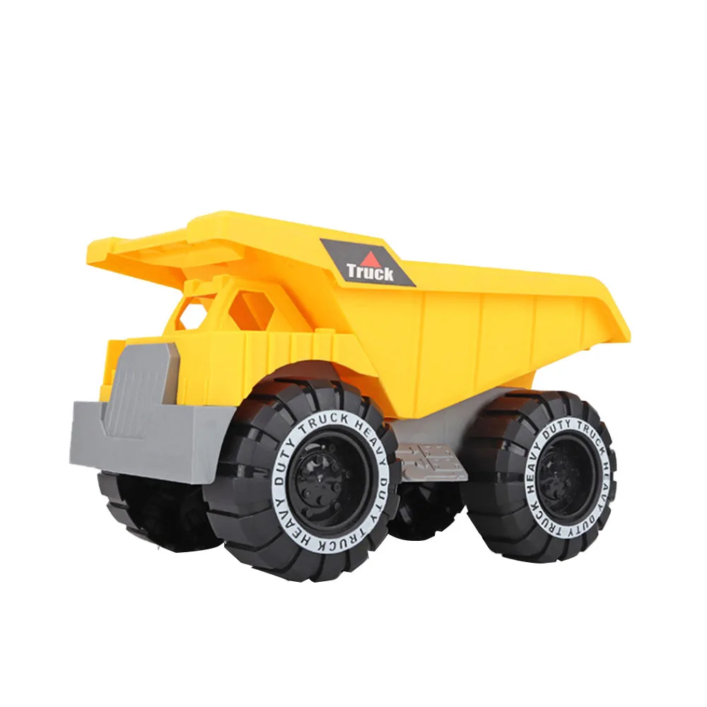Dump Truck- M Детский Блестящий игрушечный автомобиль, инженерный автомобиль, экскаватор, модель трактора, игрушечный самосвал, модель классических игрушечных автомобилей, мини-подарок для мальчика - Цвет: Dump Truck- M