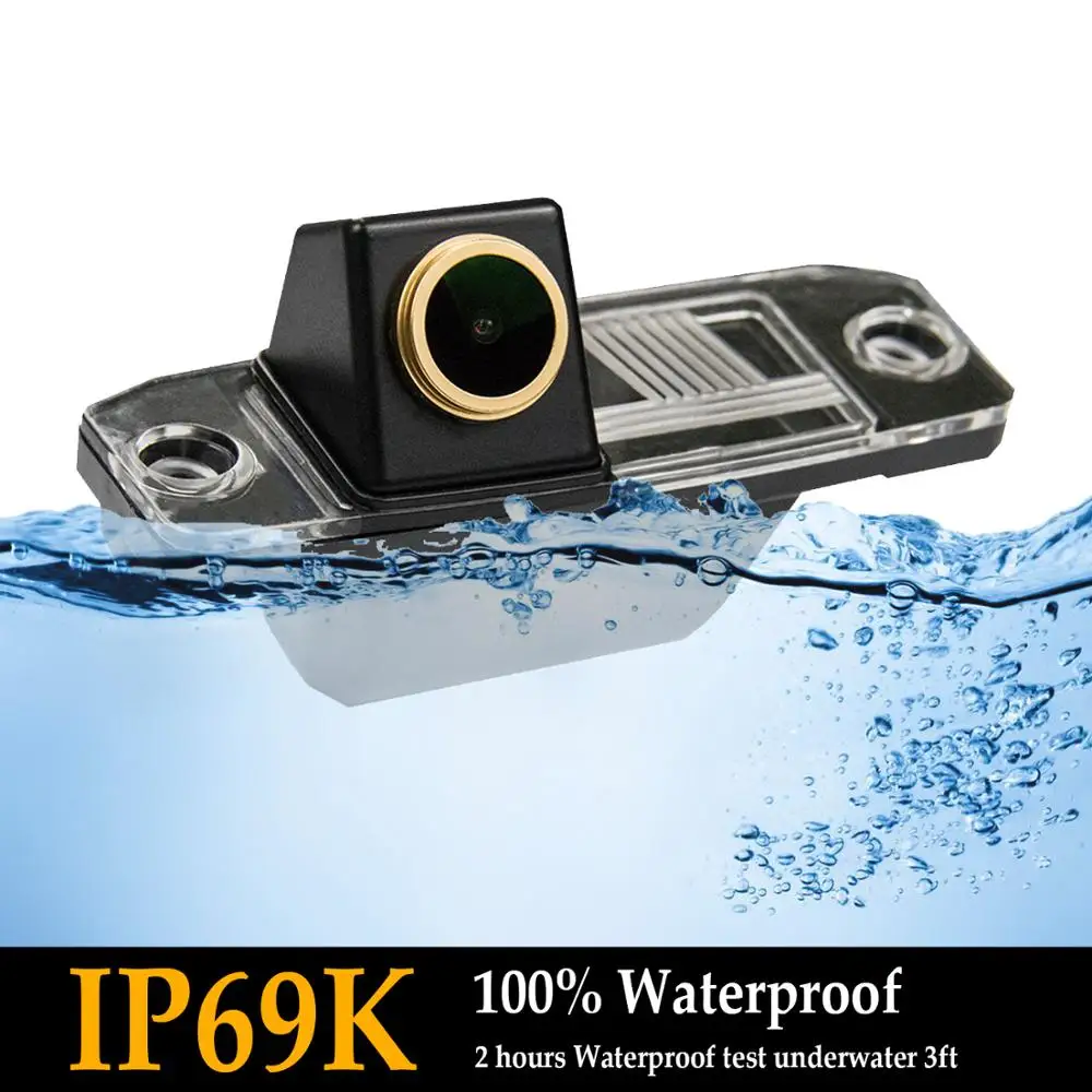 HD 720P Золотая водонепроницаемая автомобильная камера заднего вида для Hyundai MISTRA