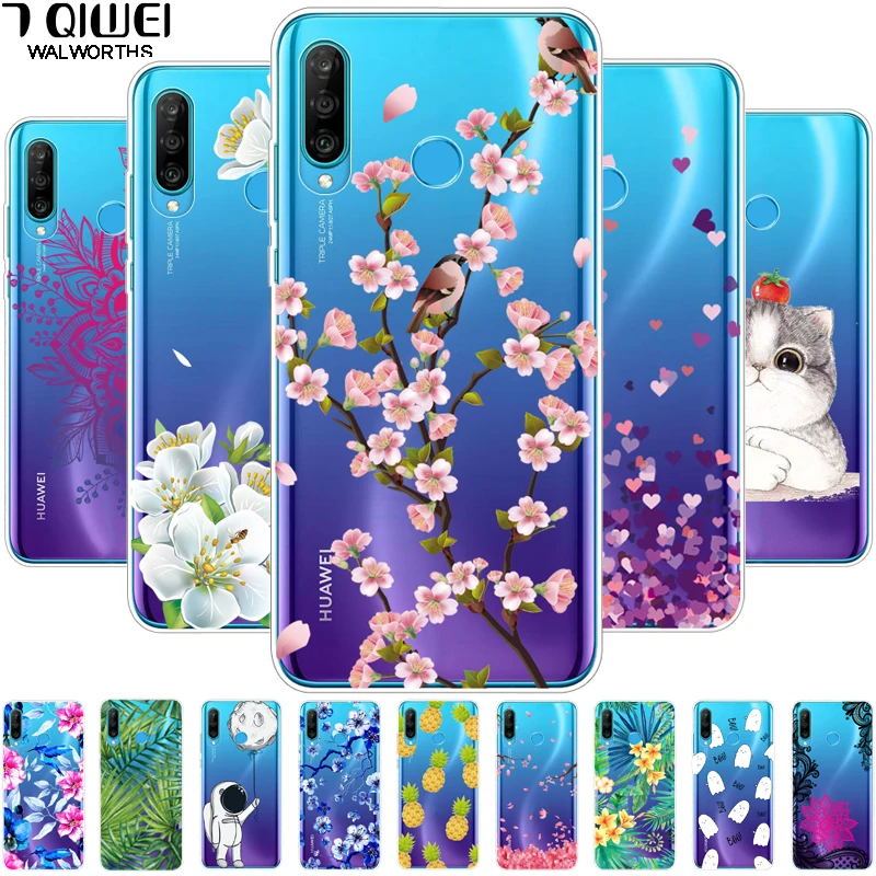 Для Huawei P20 Lite / Pro Чехол прозрачный мягкий TPU чехол для P30 P30Lite силиконовый P20Lite p 20 Para