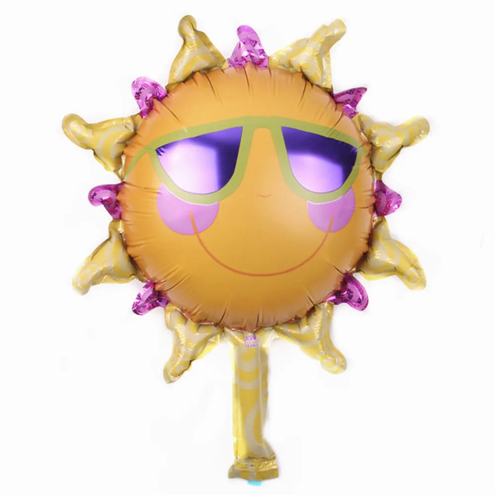 

16inch Mini Flower Ballon Sunflower Foil Balloon Happy Birthday Wedding Decorated Helium Air Ball Valentine Party Supplies