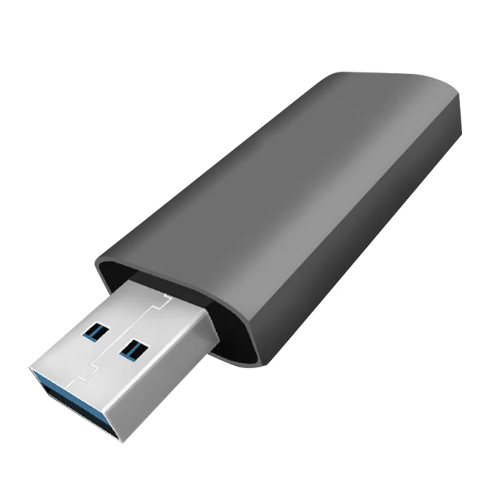 Карта захвата Mini HDMI совместимая с USB 2 0 портативная 4K видеоигра прямая трансляция