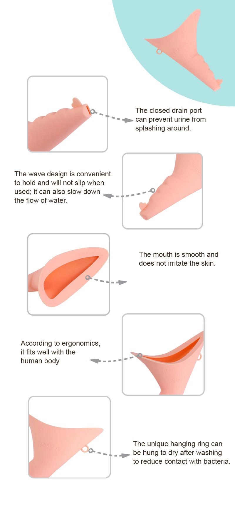 Портативный женский писсуар устройство для мочеиспускания стоячий туалет