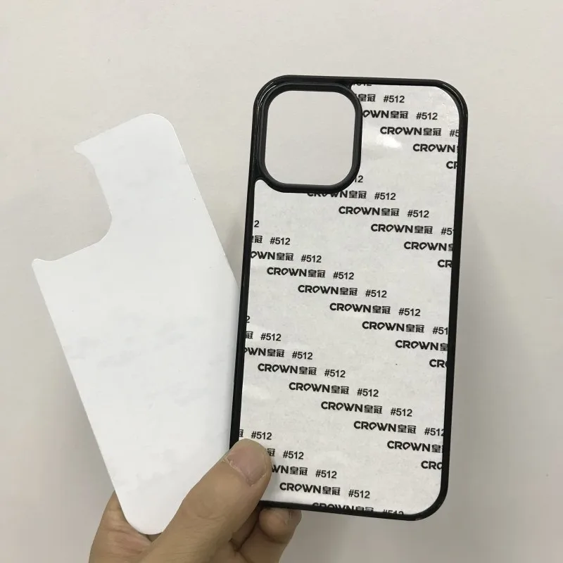 

Sublimation Blanks 2D Phone Case Covers Soft Rubber Anti-Slip Phone Case Compatible with iPhone 12/12 Pro 11 xr xs 7 8 max