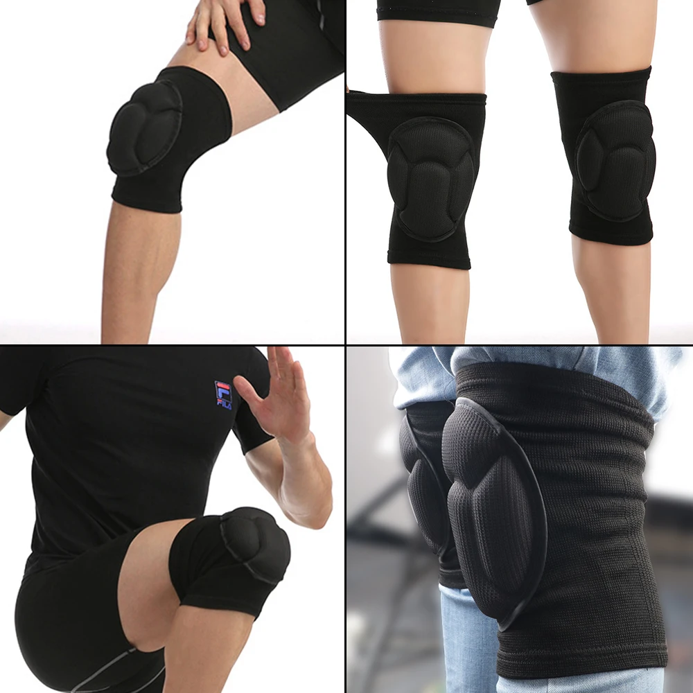 

LEEPEE Sports Sponge Kneepad Protective Gear Elbow Pads For Motorcycle Cycling Knee Protector EVA Thick Protection
