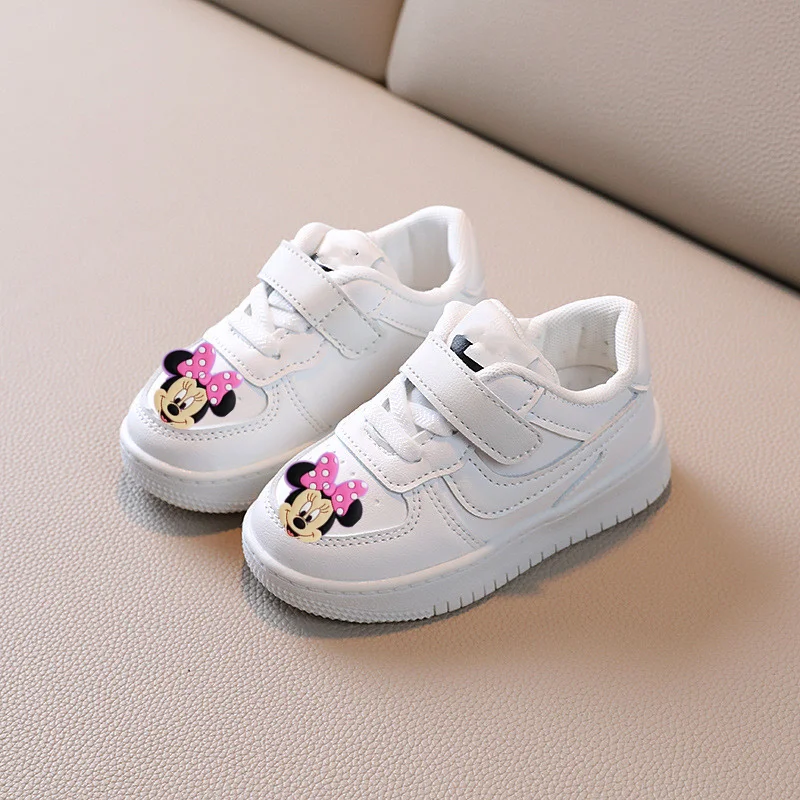 Туфли детские с Микки Маусом дышащие повседневная спортивная обувь для