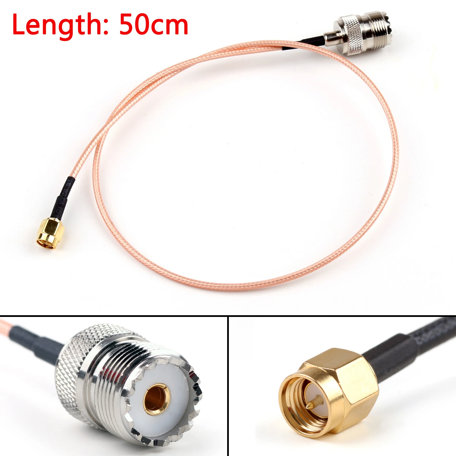 

Artudatech 5 шт. 15 см/50 см кабель RG316 SMA штекер к SO239 UHF гнездовой разъем прямой отрезок соединительные части
