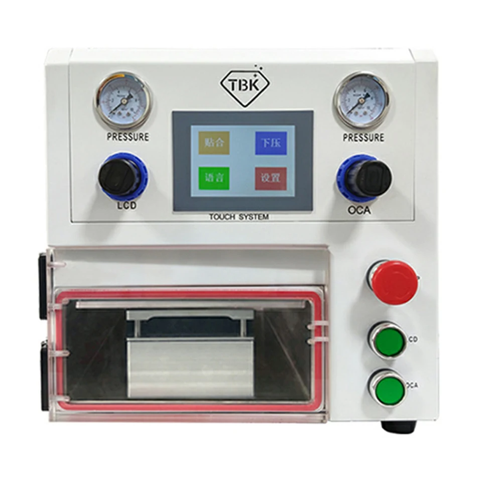 TBK 108P 14 дюймов ниже 300W ламинирования изогнутого экрана Ремонт вакуумная машина