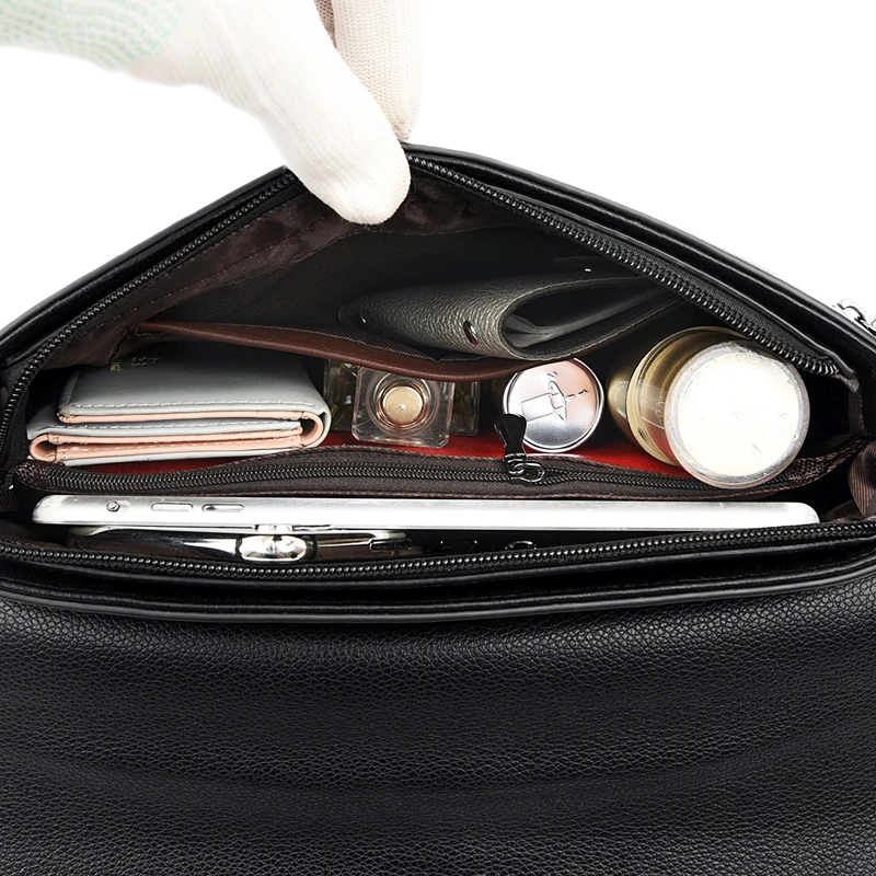 

Elegant Bag For Ladies Leather Luxury Handbags Women Bags Designer Handbags High Quality Casual Tote Bags For Women Shoulder Bag