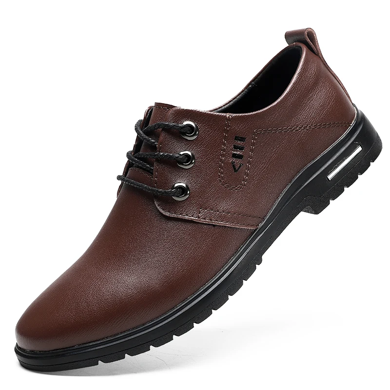 

British fashion men's increased leather shoes business casual dress shoes men's high-quality luxury leather shoes casual shoes
