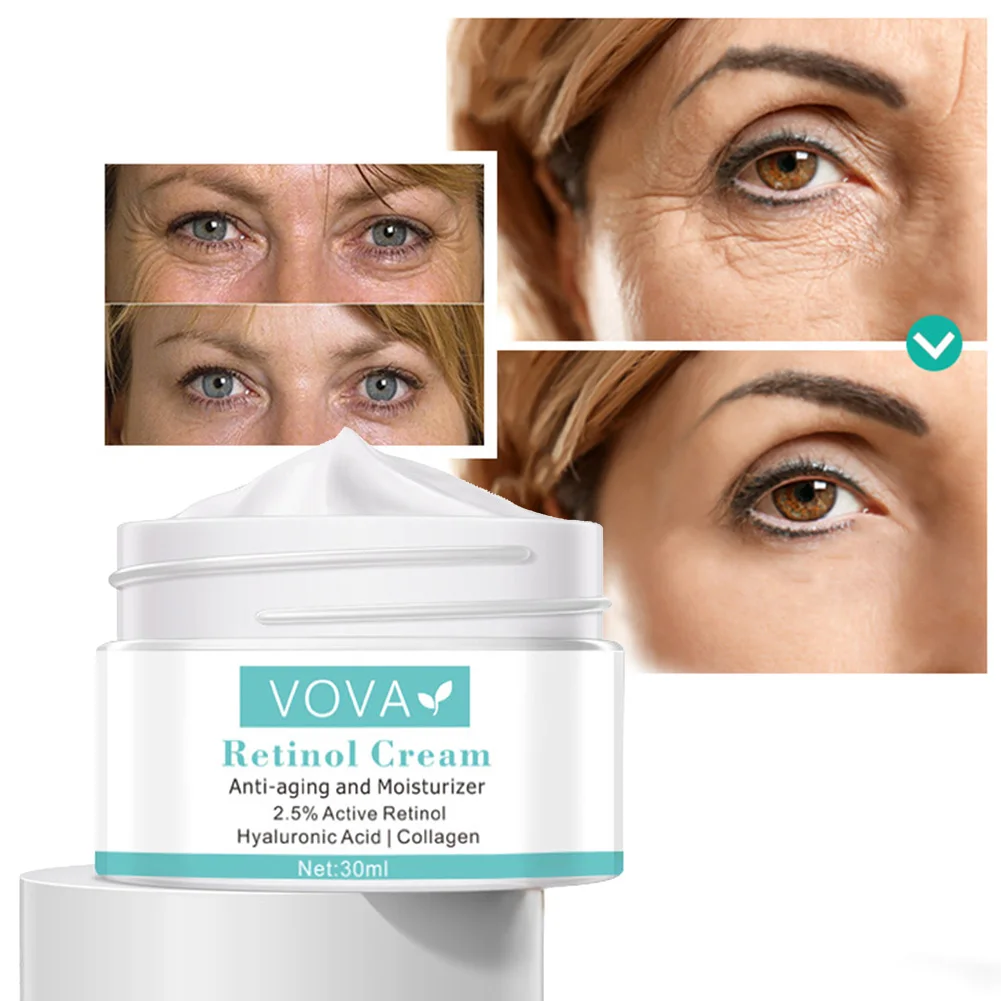 

Retinol Face Cream Eye Cream Serum Set Lifting Anti Aging Anti Eye Bags Remove Wrinkles Moisturizer Facial Treatment Korean Care