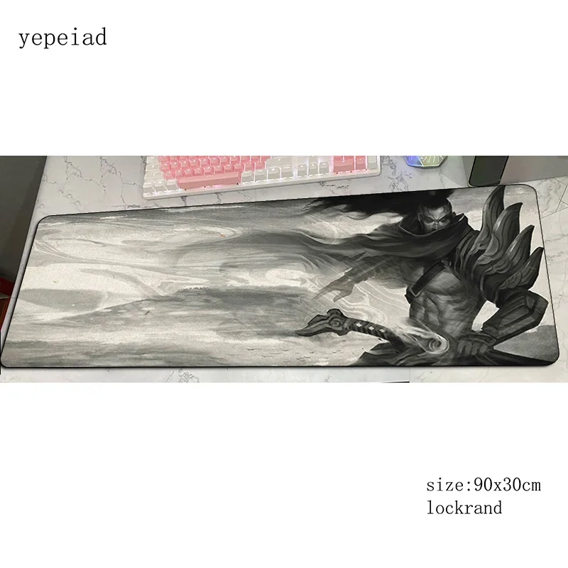 Коврик для мыши yasuo резиновый 90x30 см