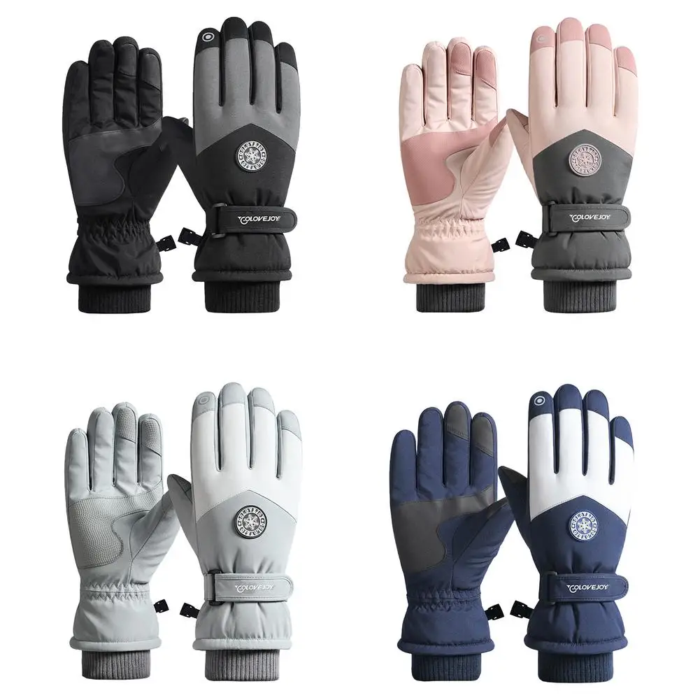 

Touch Screen Ski Gloves Windproof Non-slip Warm Mitten Snowboard Gloves For Men Women Warm Winter Gloves For Cold Weather