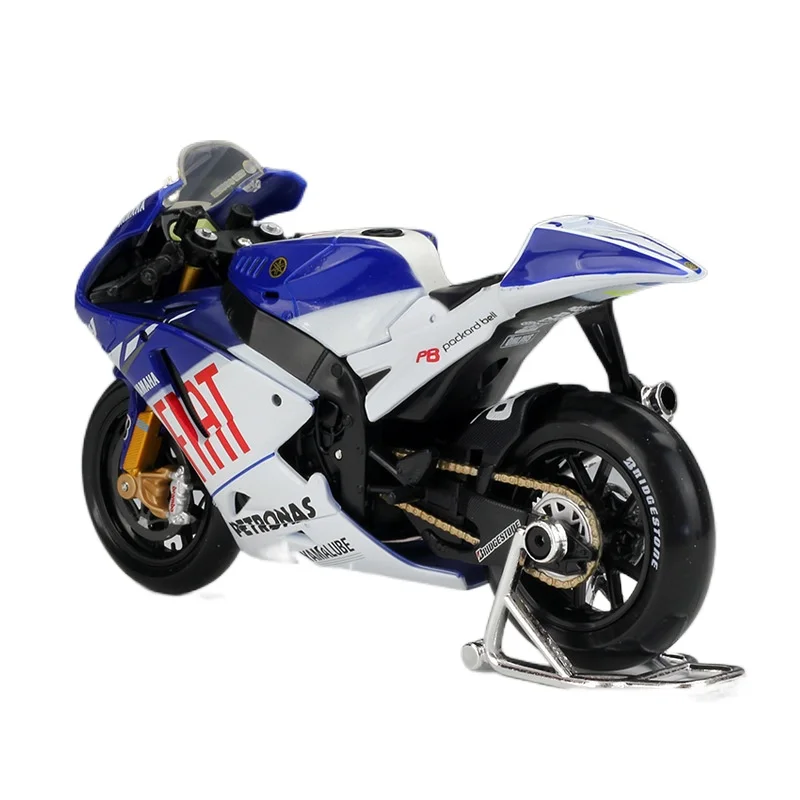 Модель автомобиля Maisto 1:10 Fiat Yamaha MotoGP 2009 имитация из сплава металлическая игрушка
