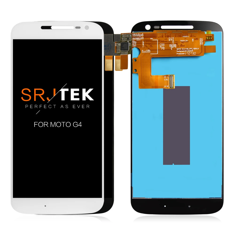 ЖК дисплей 5 дюйма для Motorola Moto G4 XT1622 XT1625 XT1620 XT1621 сенсорный экран с дигитайзером в