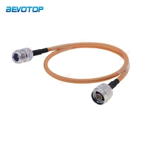 1pcs rg142 n male plug to n female jack straight connector rf coaxial jumper pigtail cable for car radio gps navigation15cm 20m