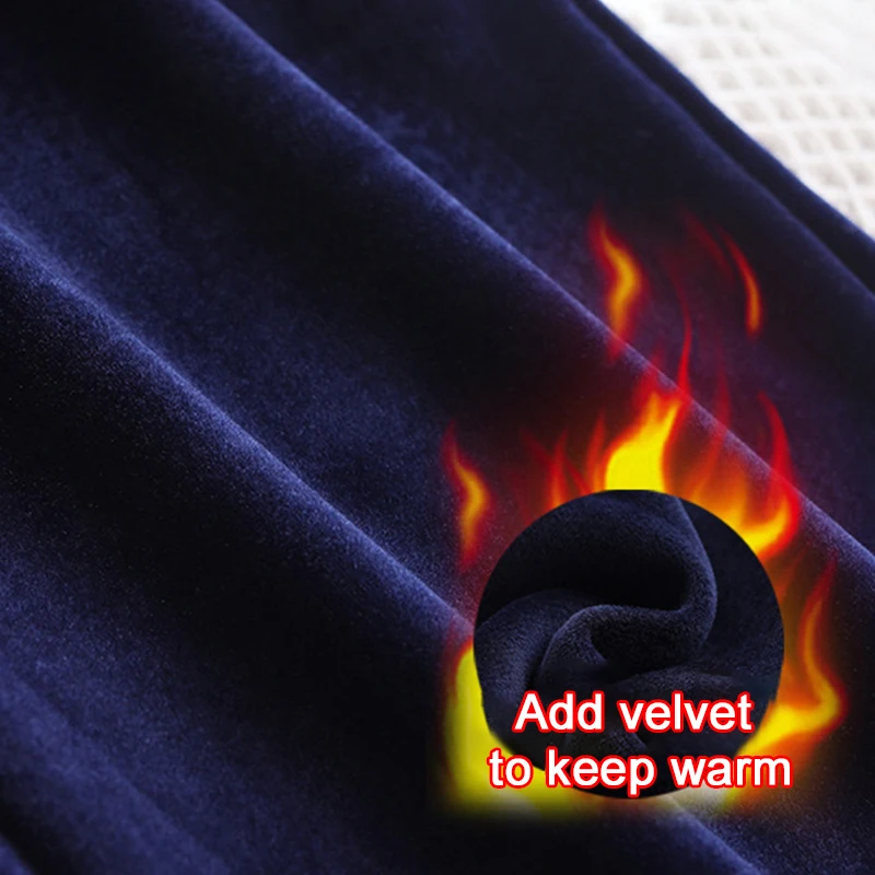 

2020 Women's Winter Warm Velvet Straight Leg Wide Leg Pants Plush Cotton Comfortable Pants Large Thermal Casual Pants
