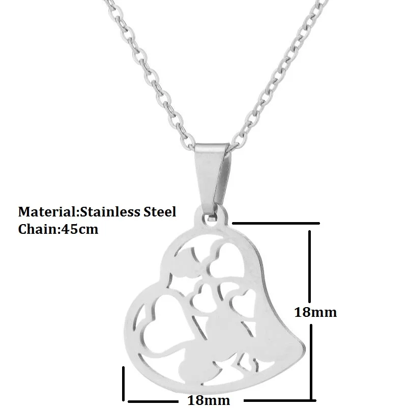 Женское колье чокер FENGLI разноцветное ожерелье из нержавеющей стали с