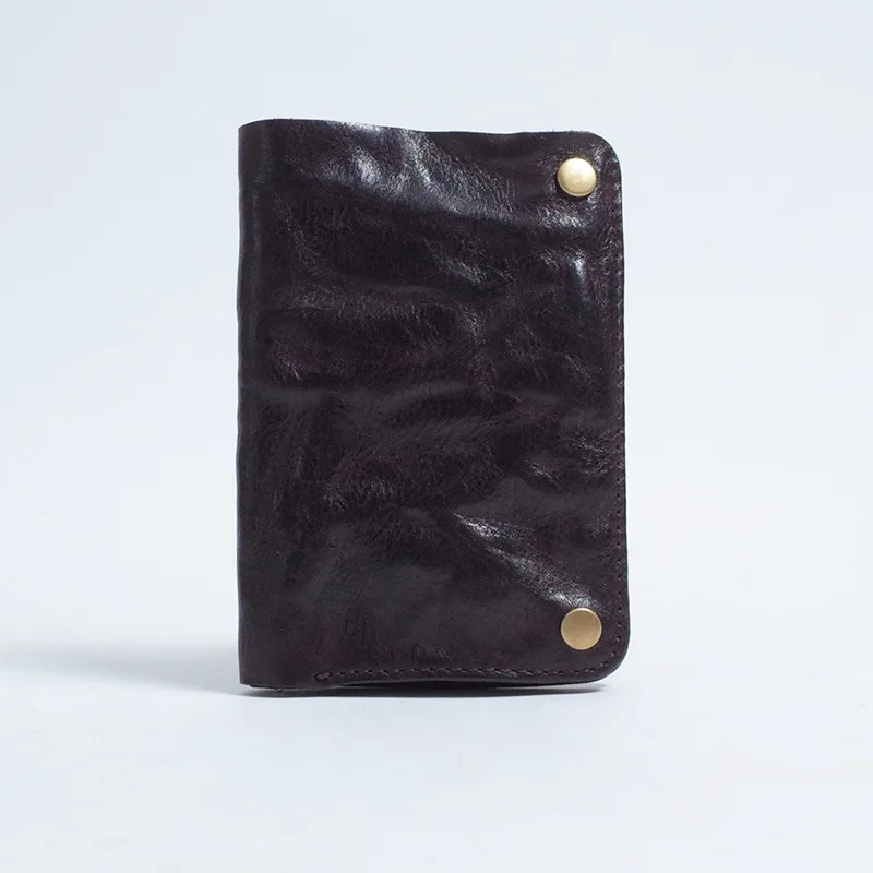 Новинка 2019 мужской кошелек из натуральной кожи Короткие Кошельки на молнии