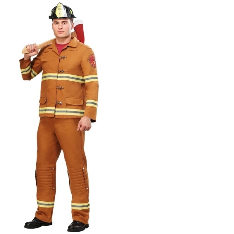 Новая жилетка Пожарника маскарадные костюмы на Хэллоуин способный преодолевать