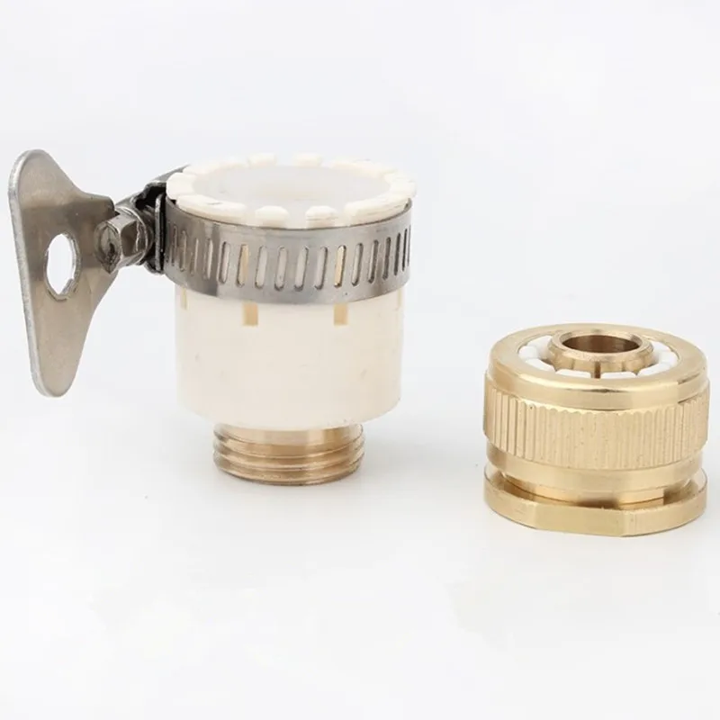 

Brass Standard Multipurpose Faucet Joint For Wash Car Water Gun Tap Quick Joints Accessories