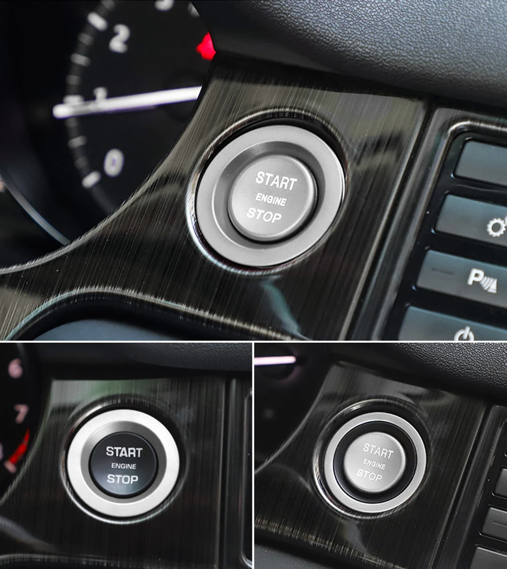 Кнопка для запуска и остановки автомобиля Land Rover Discovery 4 V SPORT LR Range Sport декоративная