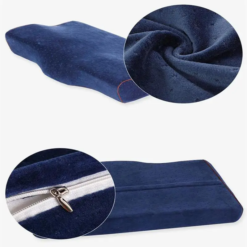 

Dish-shaped Gel Pillow Memory Foam Gel Summer Ice-cool Anti-snore Slow Rebound Sleep Orthopedic Soft Health Care Neck Home