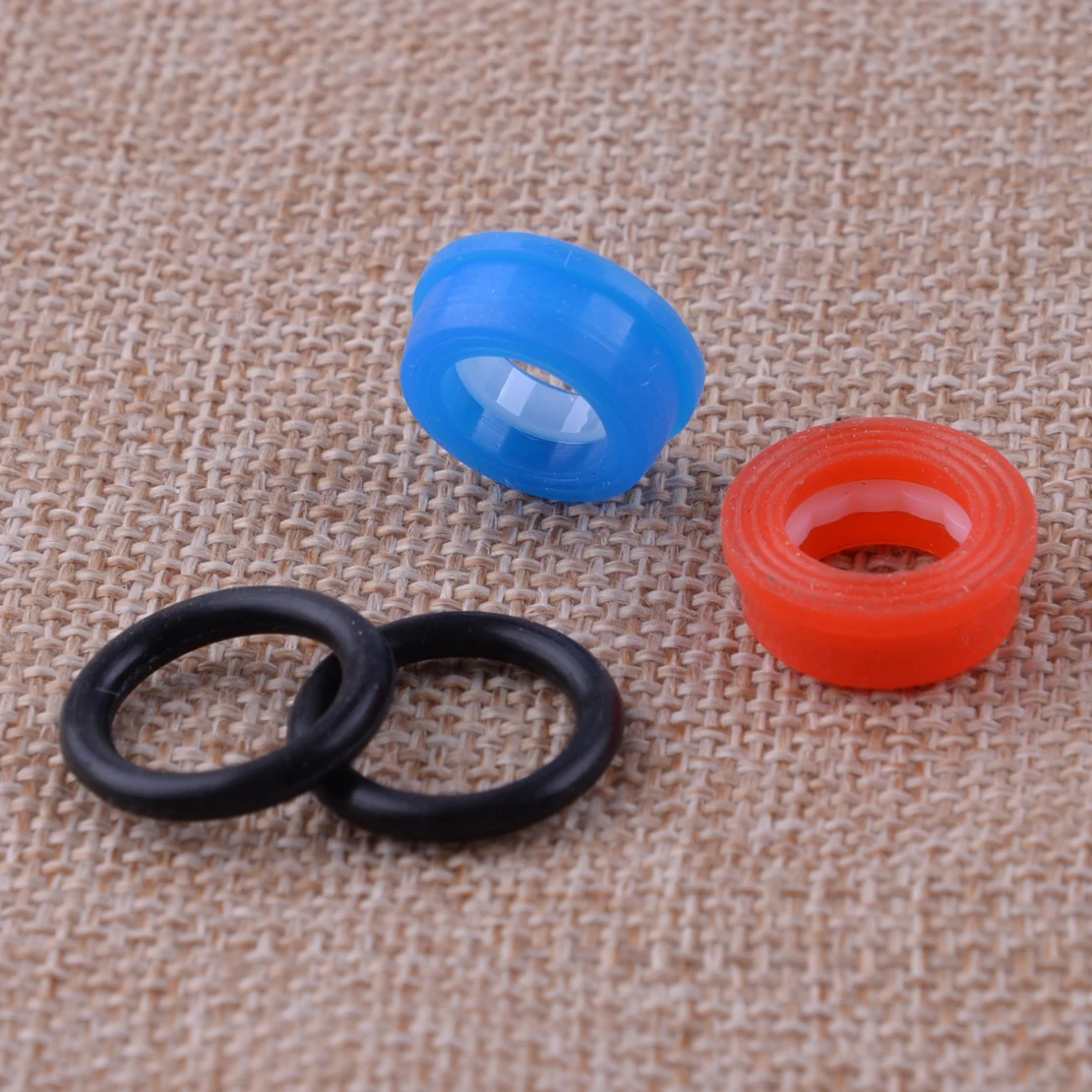 

8Pcs/Set High Quality Valve Tap Replacement Ceramic Disc & Silicon Washer Gasket Insert 1/2''