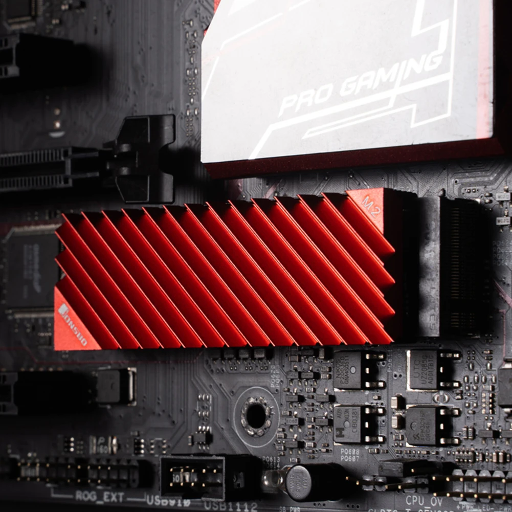Радиатор Jonsbo M.2 SSD NVMe радиатор M2 2280 жесткий диск алюминиевый с термопанелью для ssd