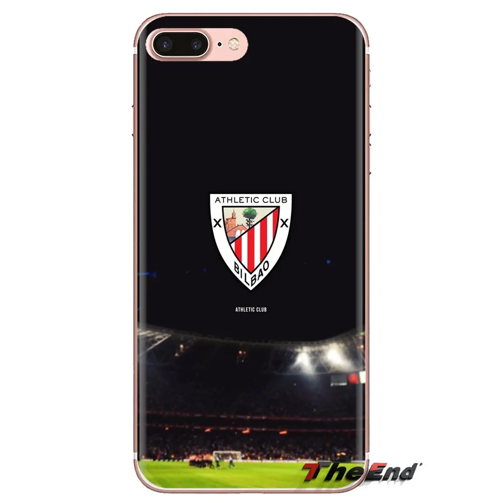 Мягкий ТПУ чехол для телефона спортивный клуб Bilbao FC Логотип huawei G7 G8 P7 P8 P9 P10 P20 P30 Lite