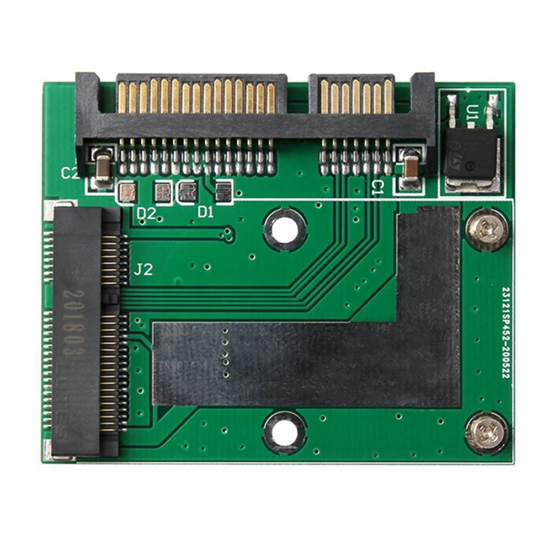 Адаптер MSATA SSD на 3 5-дюймовый SATA 6.0Gps плата модуля преобразователя мини Pcie Ssd