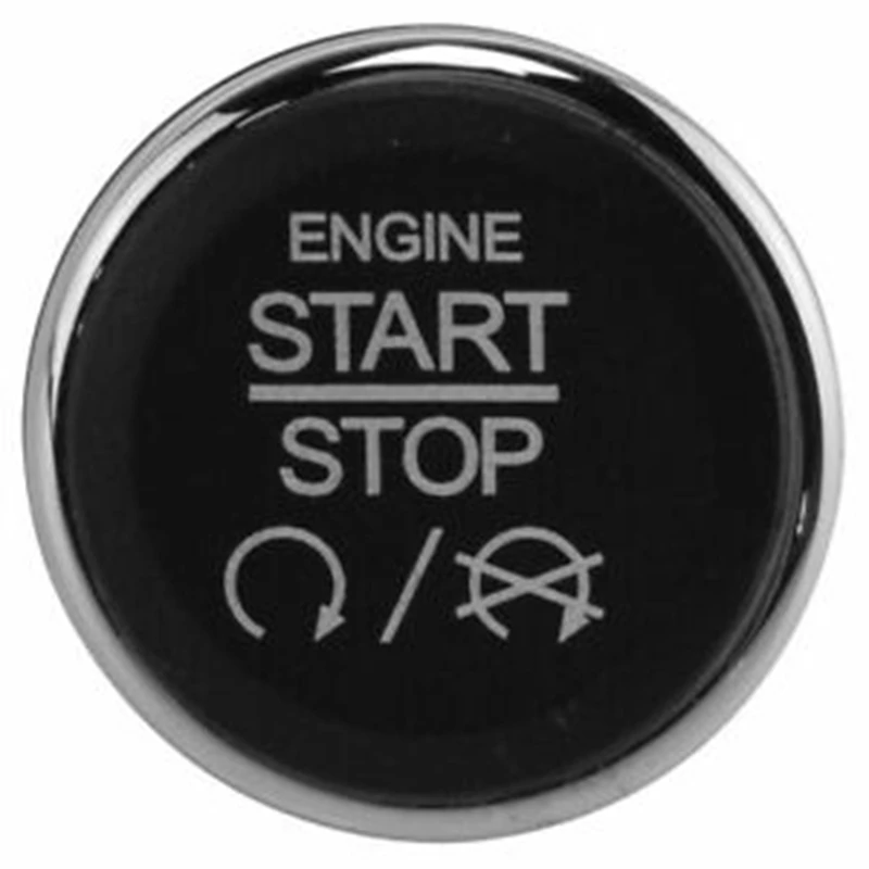

Keyless Go Start Stop Ignition Button Switch 33370101 1FU931X9AC Fit for Dodge Chrysler Jeep